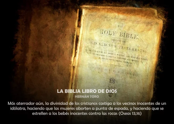Imagen del escrito; La biblia libro de Dios, de La Biblia