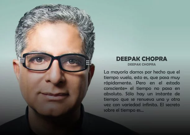 Imagen del escrito; Biografía de Deepak Chopra, de Deepak Chopra