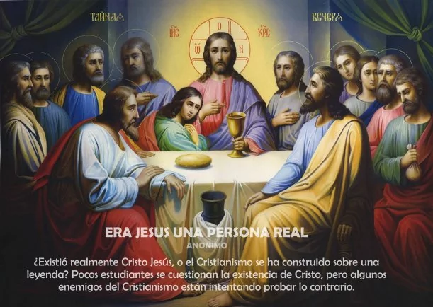 Imagen del escrito; Era Jesús una persona real, de Sobre Jesus