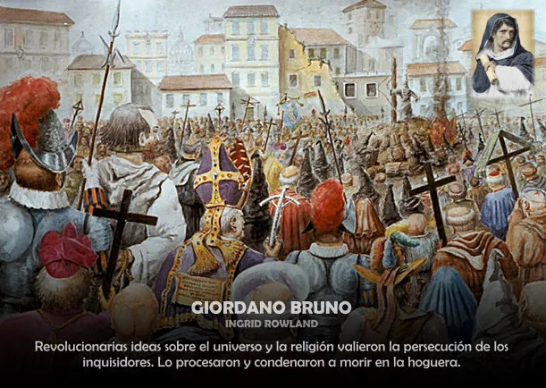 Imagen del escrito; Giordano Bruno, de Akashicos