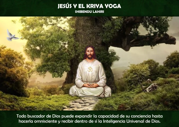 Imagen del escrito; Jesús y el Kriya Yoga, de Shibendu Lahiri