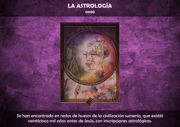Imagen del escrito; La Astrología, de Osho