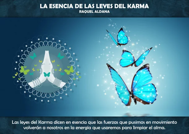 Imagen; La esencia de las leyes del Karma; Raquel Aldana