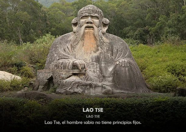 Imagen del escrito; Biografía de Lao Tse, de Lao Tse