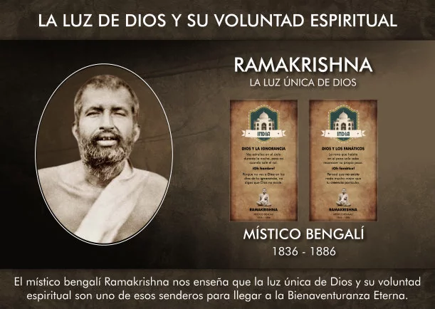 Imagen; La luz única de Dios y su voluntad espiritual; Ramakrishna