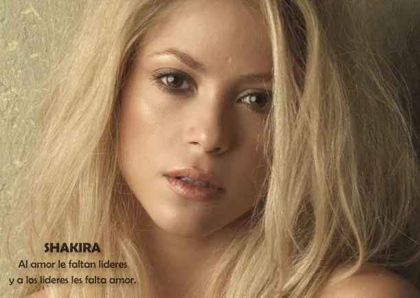 Imagen; La sabiduría de Shakira; Notas De Sabiduria
