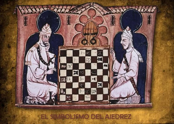 Imagen del escrito; El simbolismo del ajedrez, de Akashicos