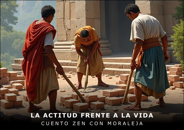 Imagen del cuento: La actitud frente a la vida