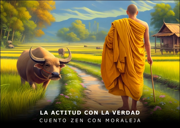 Imagen del cuento: La actitud con la verdad Imagen del cuento: La actitud con la verdad