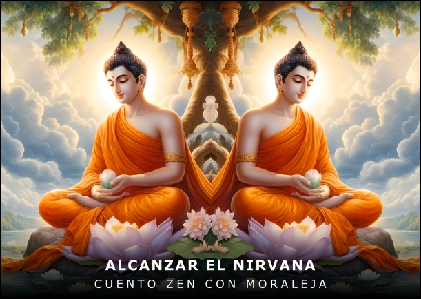 Imagen del cuento: Alcanzar el nirvana