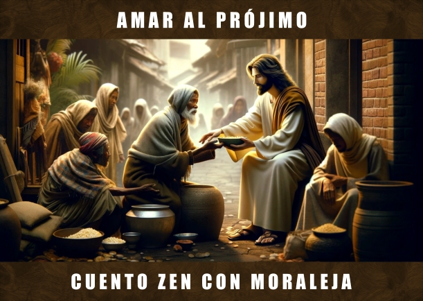 Imagen del cuento: Amar al prójimo Imagen del cuento: Amar al prójimo