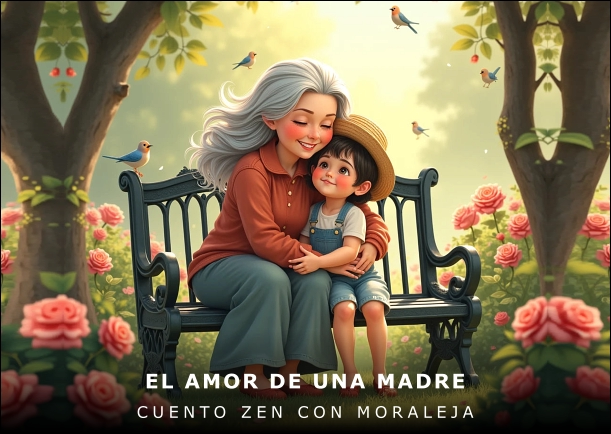Imagen del cuento: El amor de una madre Imagen del cuento: El amor de una madre