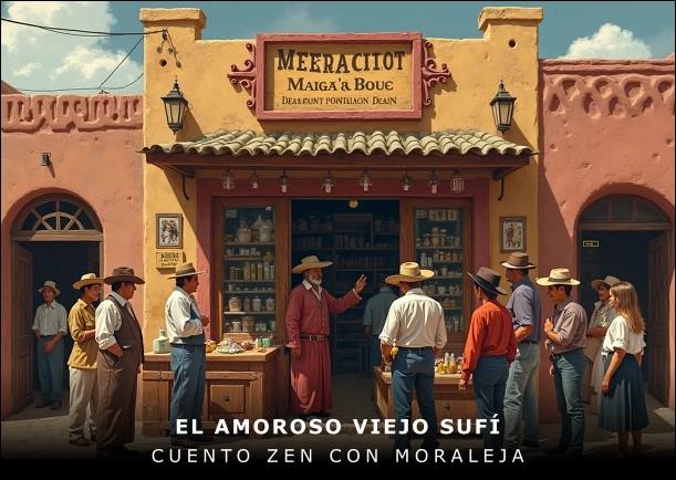 Imagen del cuento: El amoroso viejo sufí Imagen del cuento: El amoroso viejo sufí