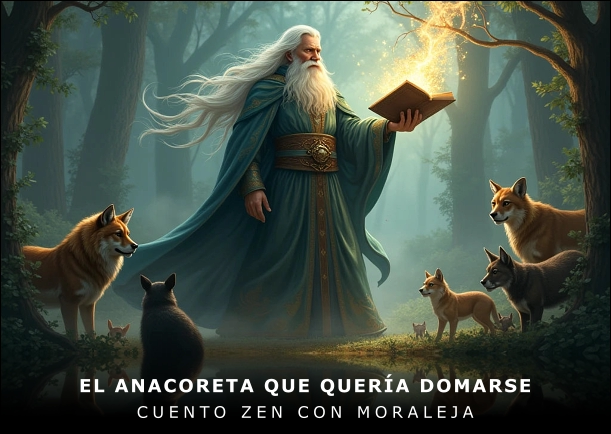 Imagen del cuento: El anacoreta que quería domarse