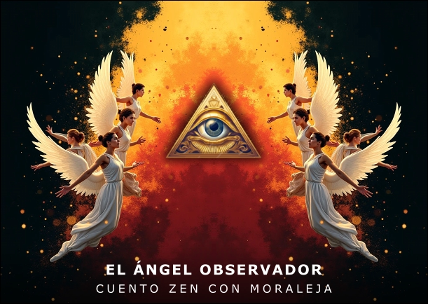 Imagen del cuento: El ángel observador Imagen del cuento: El ángel observador