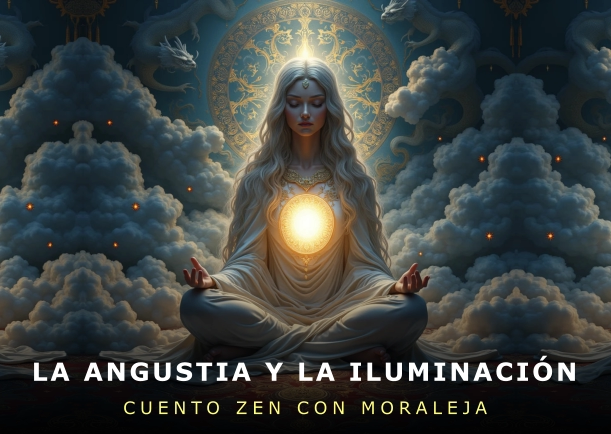 Imagen del cuento: La angustia y la iluminación Imagen del cuento: La angustia y la iluminación