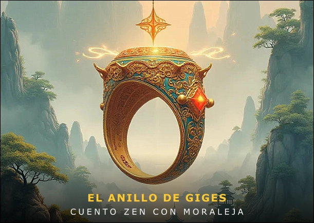 Imagen del cuento: El anillo de Giges Imagen del cuento: El anillo de Giges