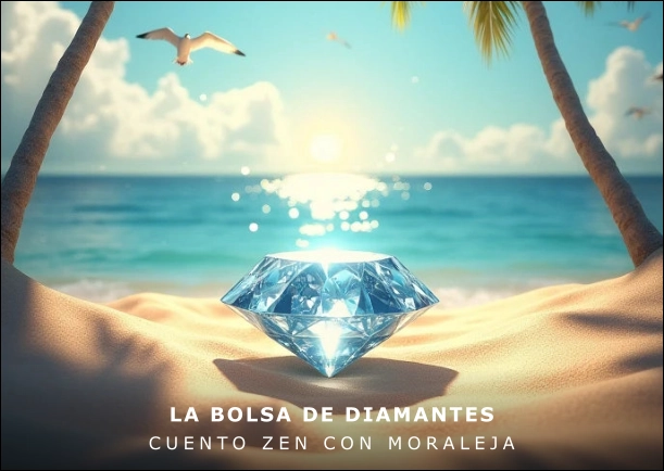 Imagen del cuento: La bolsa de diamantes