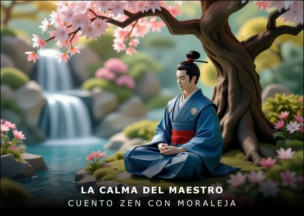 Imagen del cuento: La calma del maestro