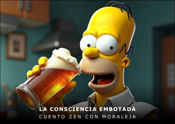 Imagen del cuento: La consciencia embotada