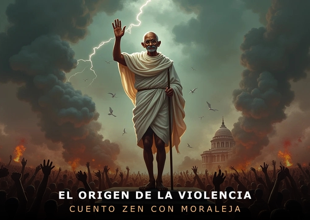 Imagen del cuento: El origen de la violencia Imagen del cuento: El origen de la violencia