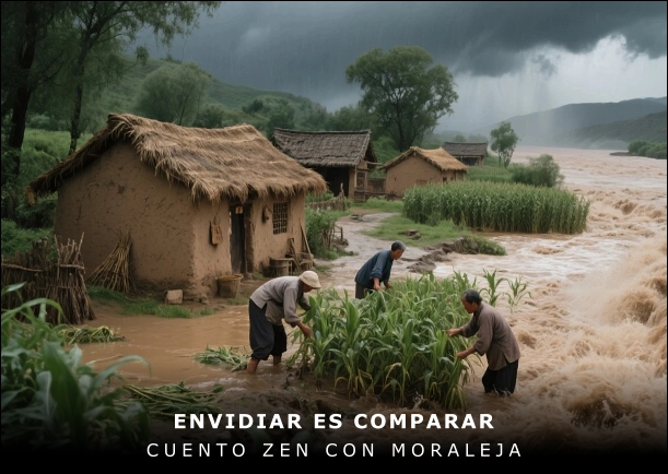 Imagen del cuento: Envidiar es comparar