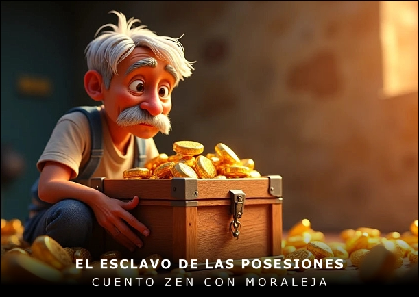Imagen del cuento: El esclavo de las posesiones