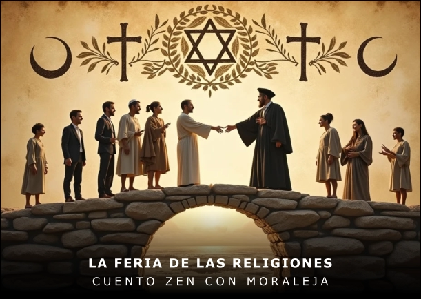 Imagen del cuento: La feria de las religiones
