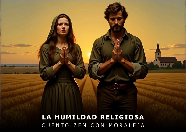 Imagen del cuento: La humildad religiosa Imagen del cuento: La humildad religiosa