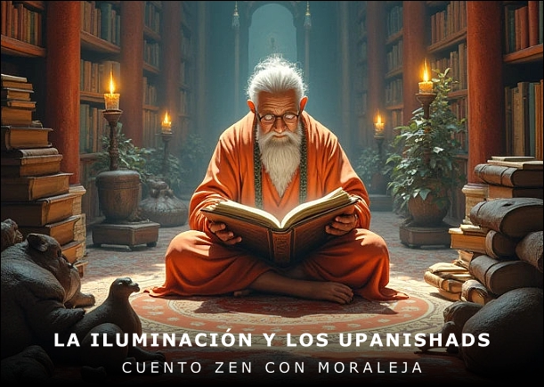 Imagen del cuento: La iluminación y los Upanishads Imagen del cuento: La iluminación y los Upanishads