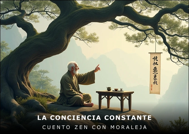 Imagen del cuento: La conciencia constante Imagen del cuento: La conciencia constante