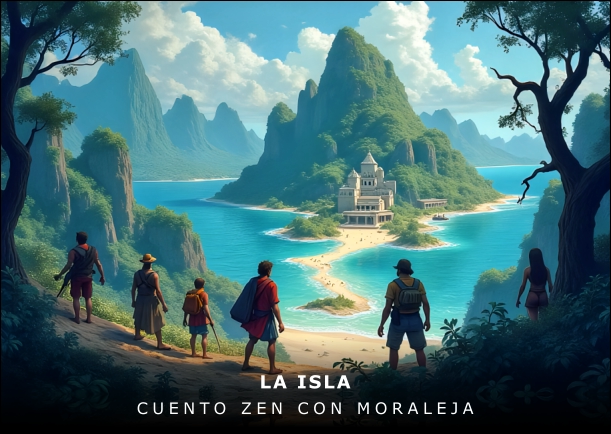 Imagen del cuento: La isla