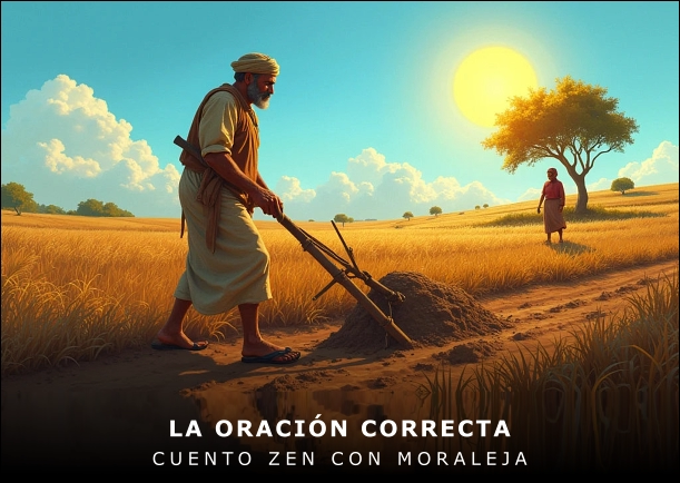 Imagen del cuento: La oración correcta Imagen del cuento: La oración correcta