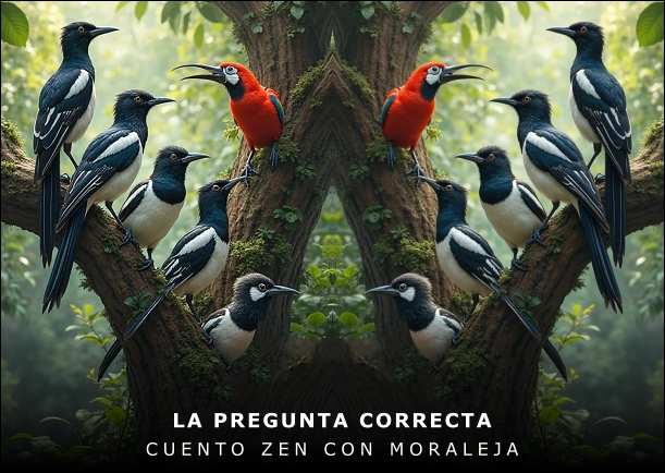 Imagen del cuento: La pregunta correcta