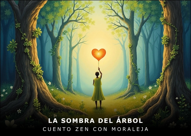 Imagen del cuento: La sombra del árbol