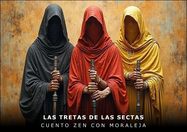 Imagen del cuento: Las tretas de las sectas