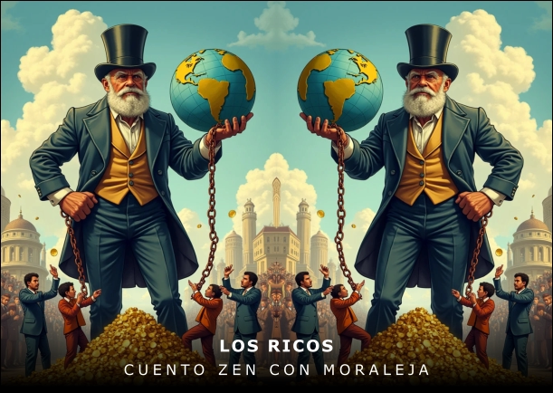 Imagen del cuento: Los ricos