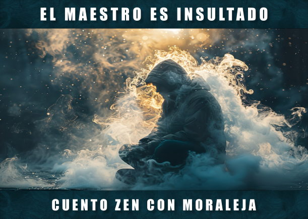 Imagen del cuento: El maestro es insultado Imagen del cuento: El maestro es insultado