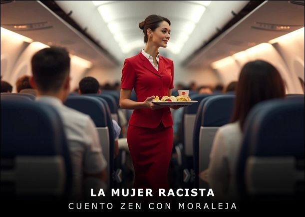 Imagen del cuento: La mujer racista Imagen del cuento: La mujer racista