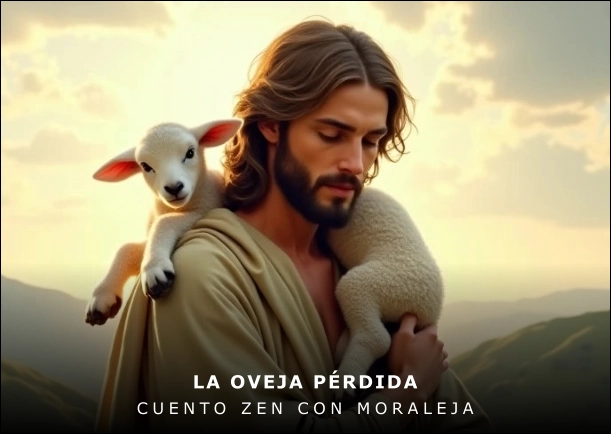 Imagen del cuento: La oveja pérdida