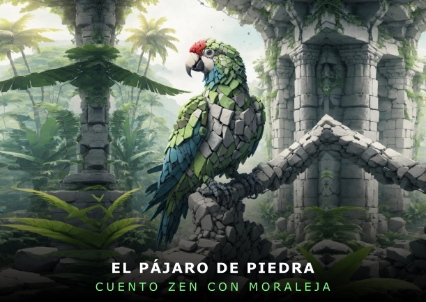 Imagen del cuento: El pájaro de piedra