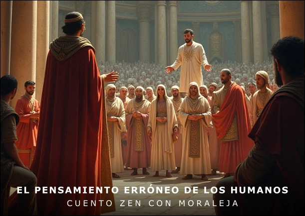 Imagen del cuento: El pensamiento erróneo de los humanos