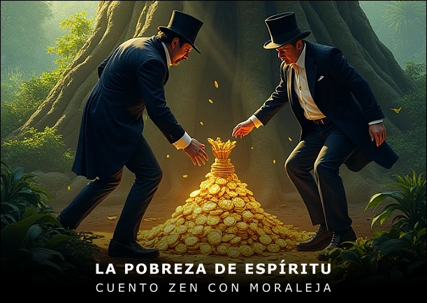 Imagen del cuento: La pobreza de espíritu