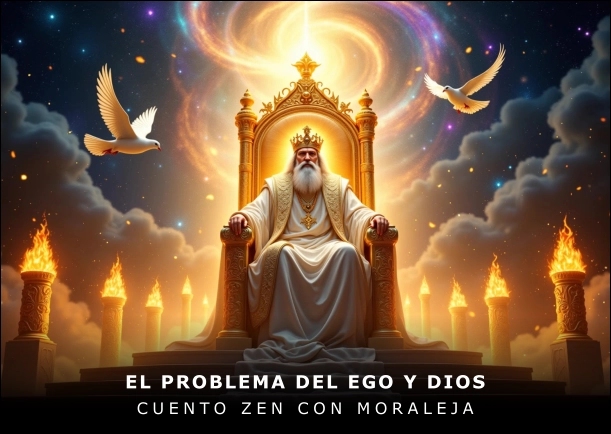 Imagen del cuento: El problema del ego y Dios