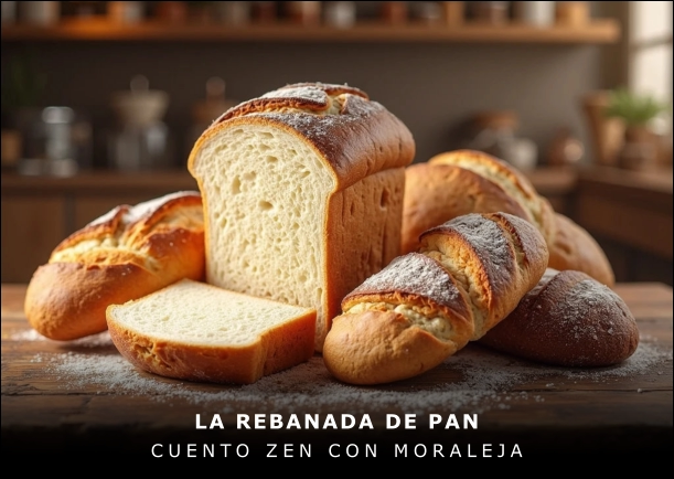 Imagen del cuento: La rebanada de pan Imagen del cuento: La rebanada de pan