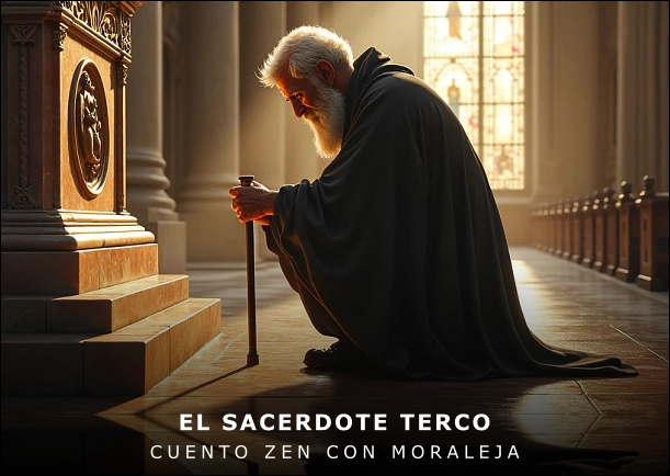 Imagen del cuento: El sacerdote terco Imagen del cuento: El sacerdote terco