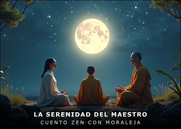 Imagen del cuento: La serenidad del maestro