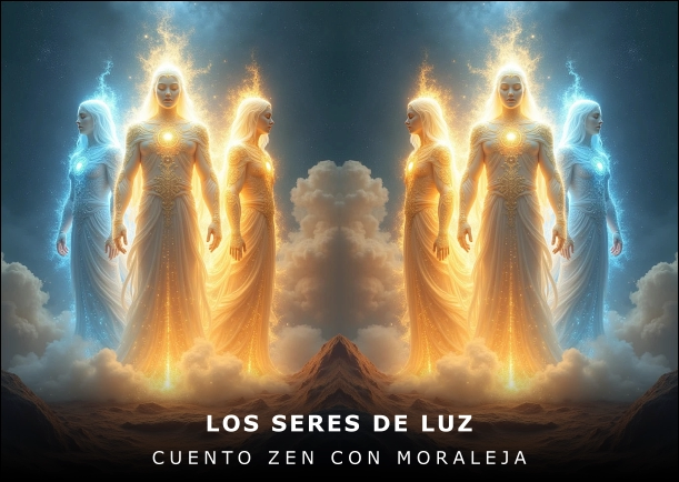 Imagen del cuento: Los seres de luz Imagen del cuento: Los seres de luz