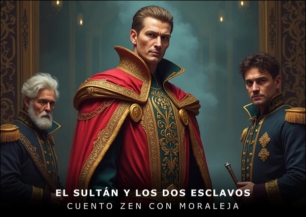 Imagen del cuento: El sultán y los dos esclavos