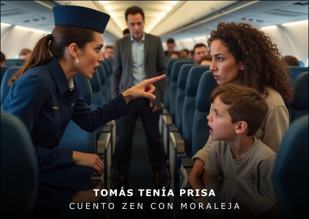 Imagen del cuento: Tomás tenía prisa Imagen del cuento: Tomás tenía prisa